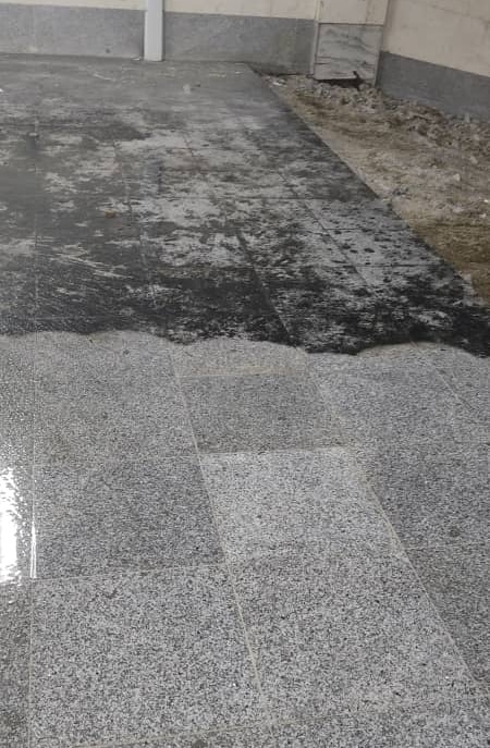 کفسابی سنگ گرانیت در تهران 