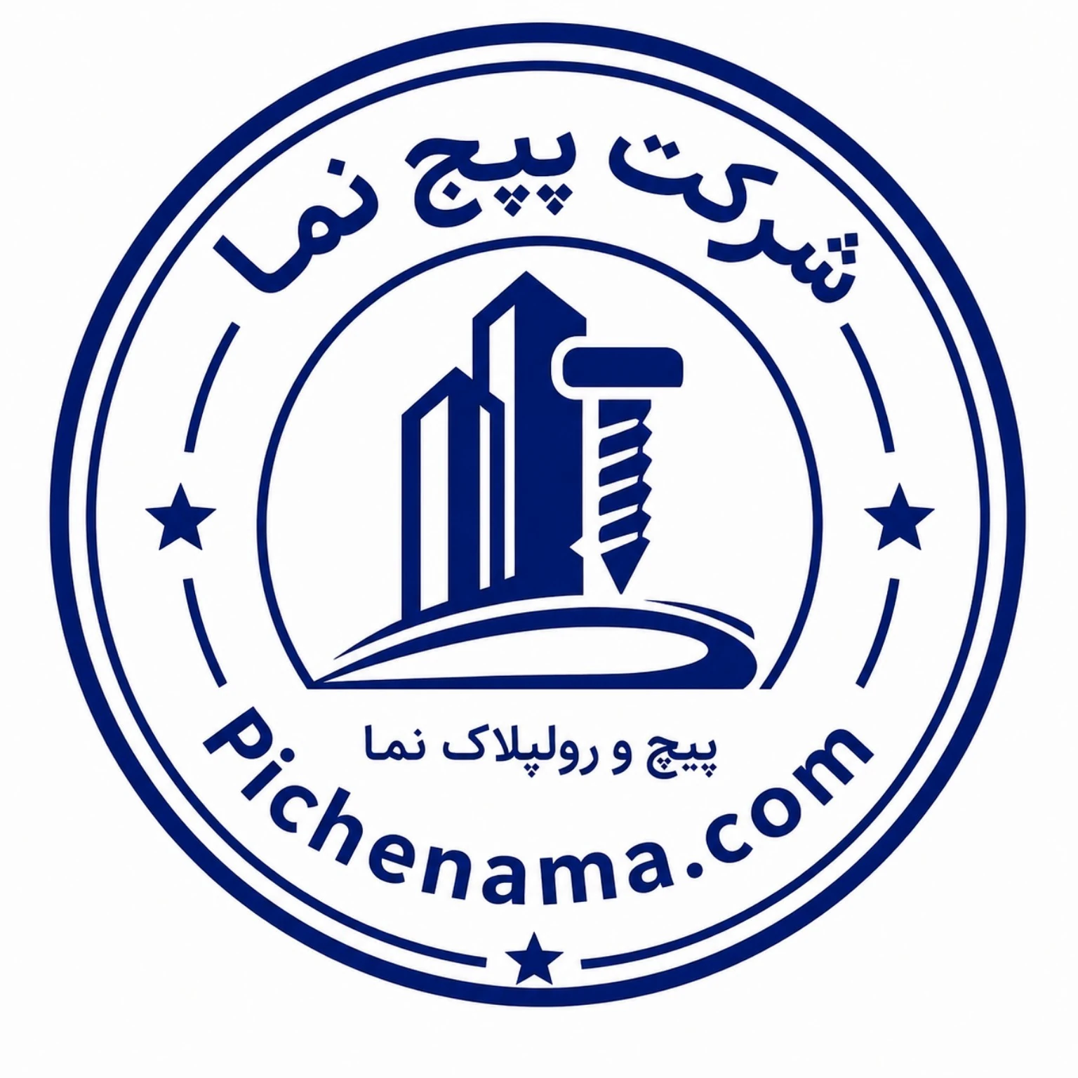 پیچ و رولپلاک سنگ نما